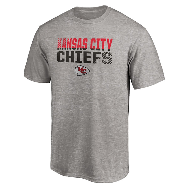 Kansas City Chiefs HEATHERED GRAY FADE OUT T-Shirt - Fanatics