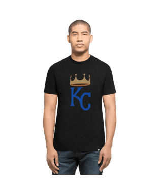 Kansas City Royals Jet Black Club T-Shirt by '47 Brand