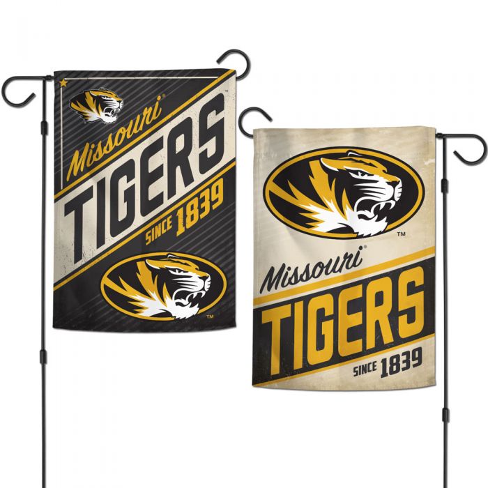 Missouri Tigers RETRO Garden Flags 2 sided 12.5 x 18- Wincraft