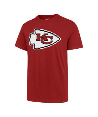 Kansas City Chiefs RED IMPRINT SUPER RIVAL TEE by '47 Brand