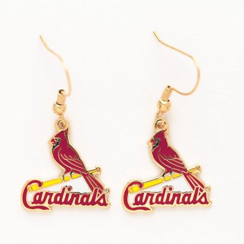 St Cardinals Dangle Earrings by Wincraft