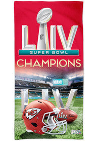 Super Bowl LIV Tailgate Towel 16"x25" W/ Grommet and Hook