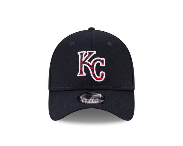Kansas City Royals 2021 39THIRTY July 4th Hat by New Era