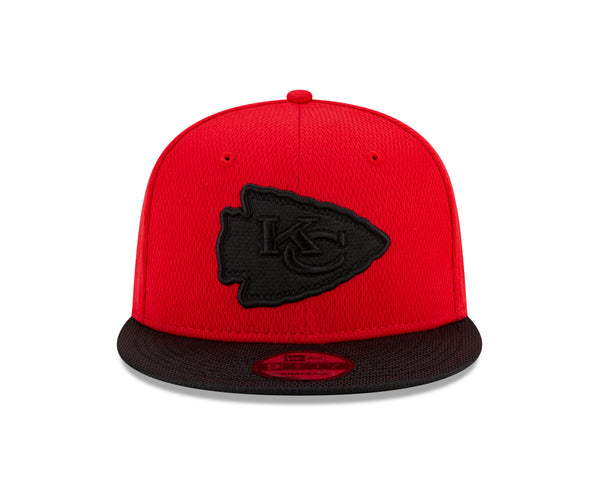 Kansas City Chiefs 2021 ROAD SL RED/BLACK 9FIFTY Hat - New Era