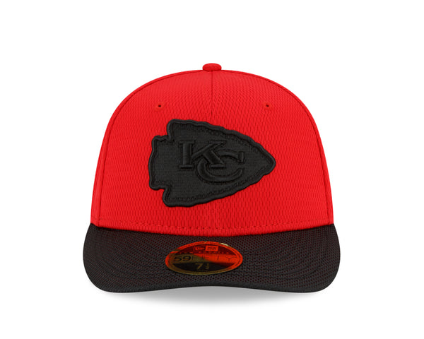 Kansas City Chiefs 2021 ROAD SL RED/BLACK LP59FIFTY HAT - New Era