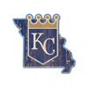 Kansas City Royals Wooden State Sign