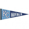 Kansas City Royals Two Tone Blue Premium Pennant 12" x 30" by Wincraft