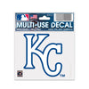 KANSAS CITY ROYALS / COOPERSTOWN MULTI-USE DECAL 3" X 4"- Wincraft