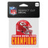 Kansas City Chiefs Super Bowl LVII Champions Helmet Decal