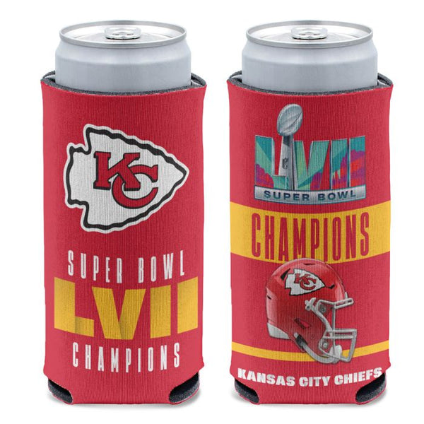 Kansas City Chiefs Slim Super Bowl LVII Can Coozi by WinCraft