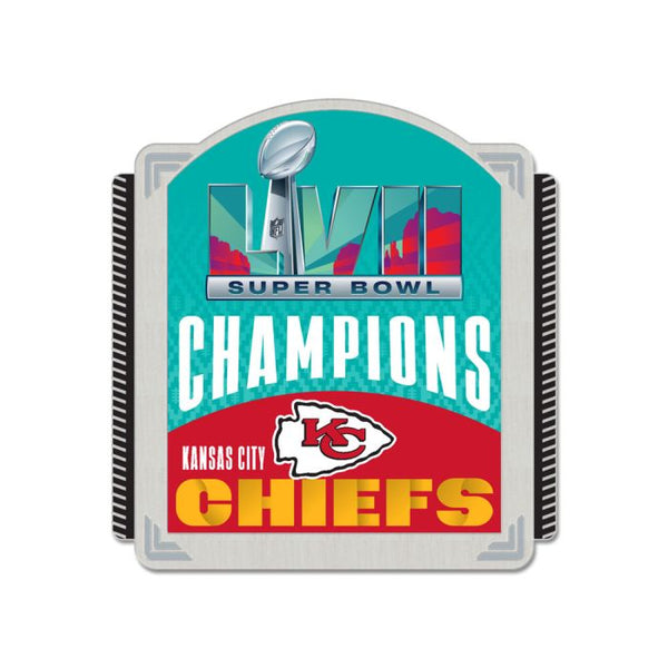 Kansas City Chiefs Super Bowl LVII Collectible Label Pin