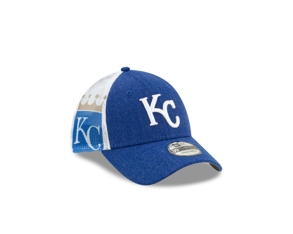 Kansas City Royals Youth 2020 39THIRTY Blue and White Hat by New Era