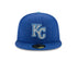 Kansas City Royals 2020 Heather Blue 59FIFTY Fitted Hat by New Era