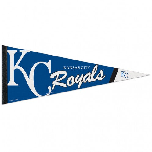 Kansas City Royals Royal Blue Premium Pennant 12" x 30" by Wincraft