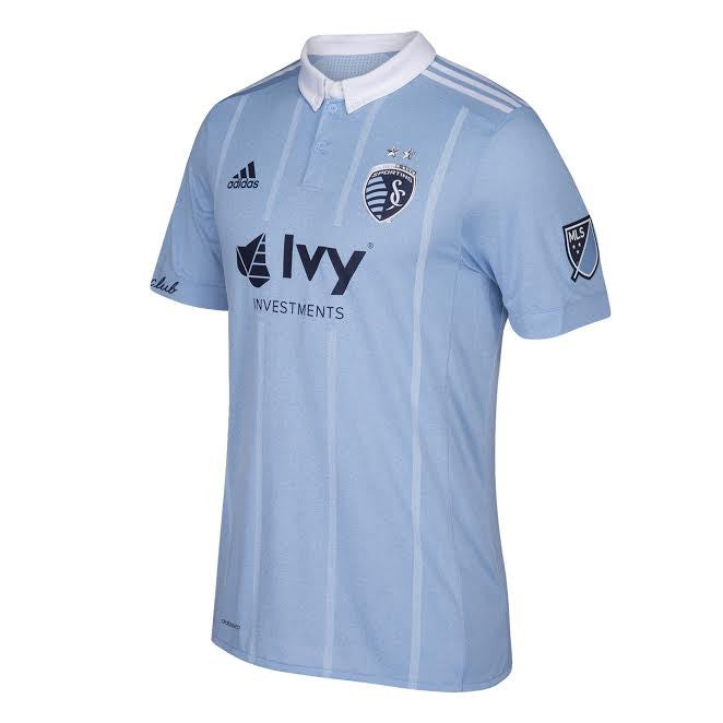 Sporting Kansas City 2017 Primary Men's Authentic Jersey by adidas