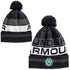 Northwest Missouri State Pom Forest Black Knit Hat by Under Armour
