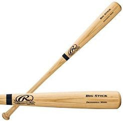 Rawlings Adirondack Signature Blonde Ash Wood Baseball Bat