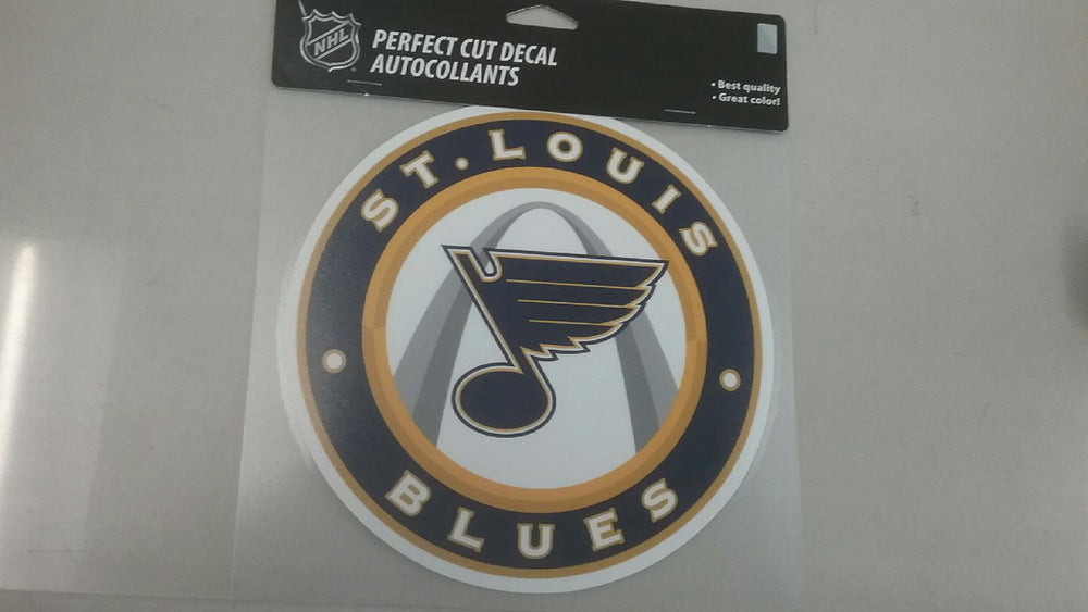 St. Louis Blues 8"x8" Perfect Cut Decal by Wincraft