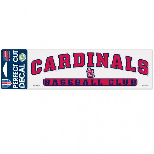 St. Louis Cardinals 3"x10" Perfect Cut Decal by Wincraft