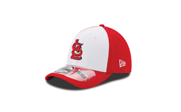 St. Louis Cardinals White Front 39THIRTY Hat by New Era