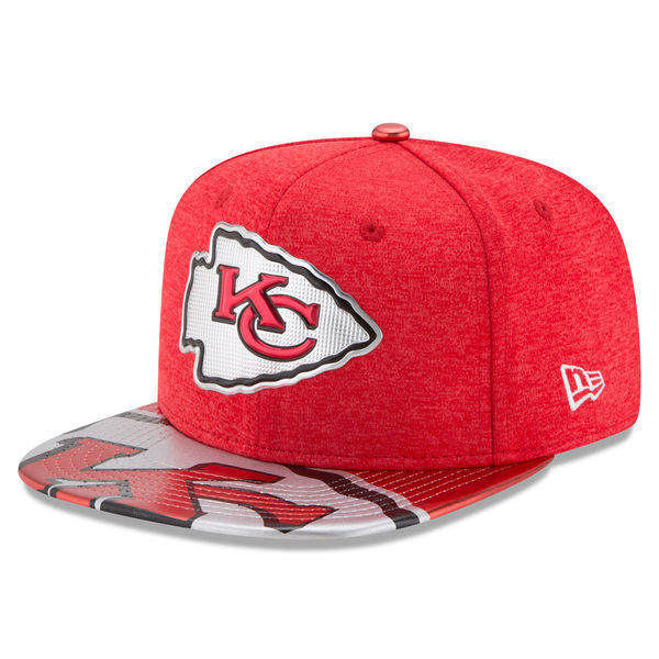 Kansas City Chiefs 2017 On Stage NFL Draft 9FIFTY Snapback Hat by New Era