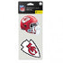 Kansas City Chiefs Perfect Cut Decal 4"x4" Set of 2 by Wincraft