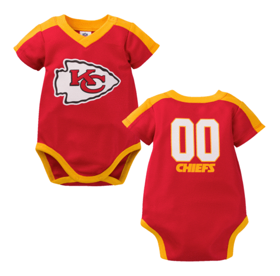 Kansas City Chiefs Boy Dazzle Bodysuit by GERBER MO Sports