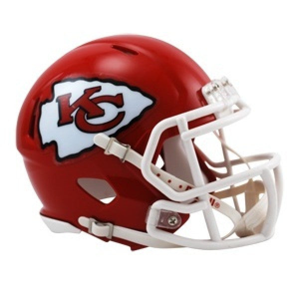 Kansas City Chiefs Speed Mini Helmet  MO Sports Authentics, Apparel & Gifts