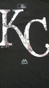 Kansas City Royals Clubhouse Triple Peak T-Shirt by Majestic