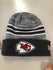 Kansas City Chiefs 2019 Gray/White Sport Cuff Knit Hat by New Era