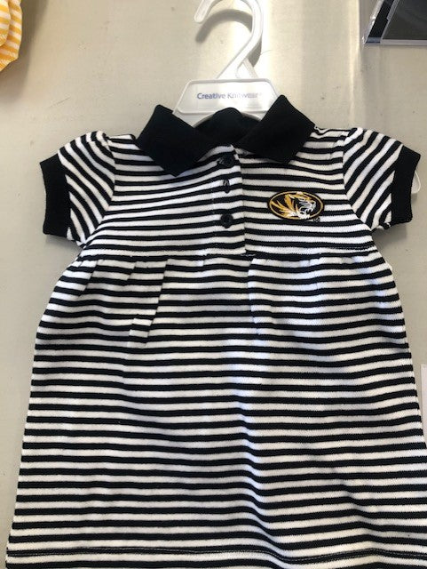 Mizzou Striped Dress with Bloomers