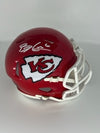Kansas City Chiefs Bryan Cook Signed Chiefs Mini Speed Replica Helmet - BECKETT