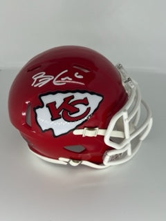Kansas City Chiefs Bryan Cook Signed Chiefs Mini Speed Replica Helmet - BECKETT