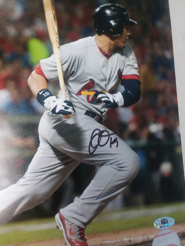 St. Louis Cardinals Jon Jay Signed Autographed World Series 8x10 Photo COA