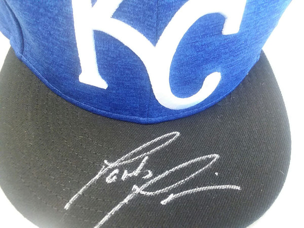 Kansas City Royals Jakob Junis Signed Autographed Royals Hat JSA