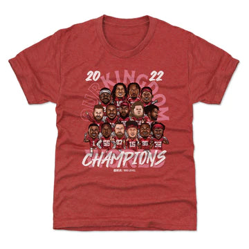Kansas City Chiefs SB Champions Kids Red T-Shirt - 500 Level