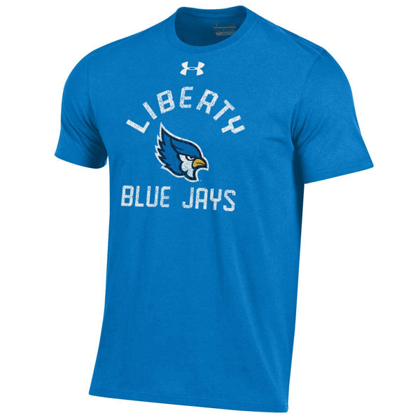Liberty Blue Jays Circle Logo Short Sleeve Charged Cotton Royal T-Shirt by Under Armour