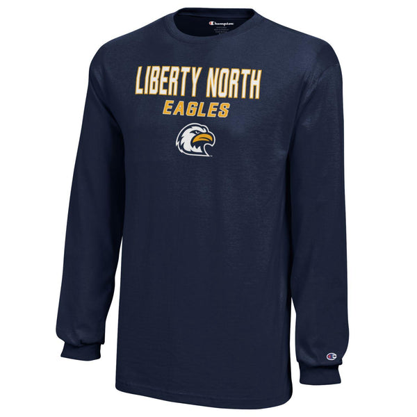 Liberty North Eagles Youth Long Sleeve T-Shirt by Champion