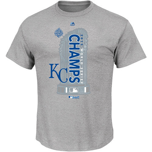 Kansas City Royals Youth Locker Room World Series Champions T-Shirt by