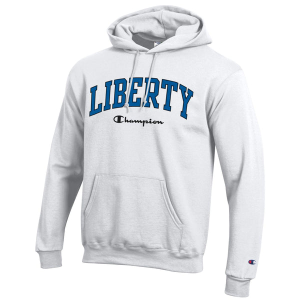 Liberty Blue Jays White Fleece Hoodie by Champion
