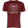 Missouri State University Tri Blend Maroon Big Mascot T-Shirt by Blue 84