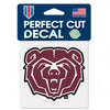 Missouri State University Perfect Cut Color Decal 4" x 4"