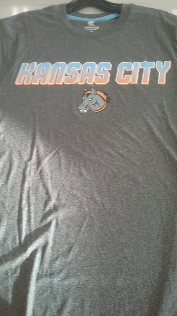 Kansas City Mavericks "Kansas City" Performance T-Shirt by Colosseum