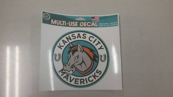 Kansas City Mavericks Multi Use Decal