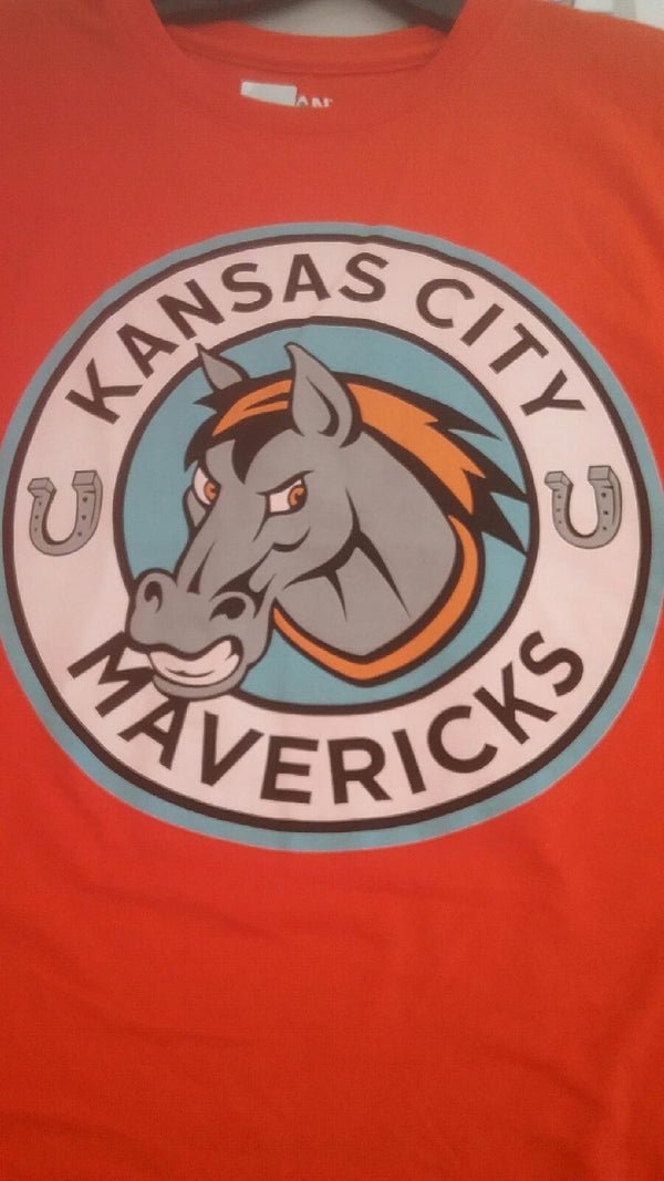 Kansas City Mavericks Youth Long Sleeve Logo T-Shirt