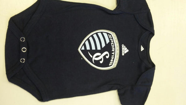 Sporting Kansas City Navy Blue Infant Onesie by adidas