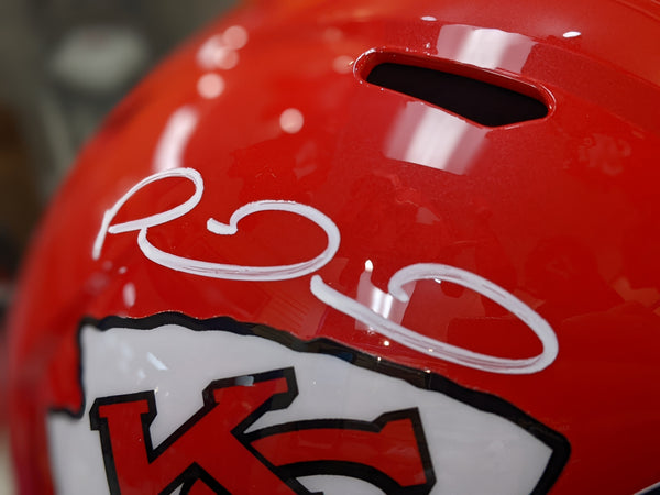 Kansas City Chiefs Patrick Mahomes Autographed REPLICA Speed Helmet Beckett