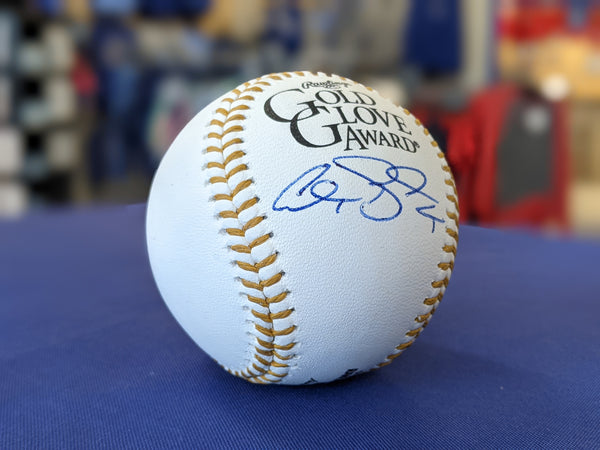 Kansas City Royals Alex Gordon Signed Autographed Gold Glove Baseball JSA