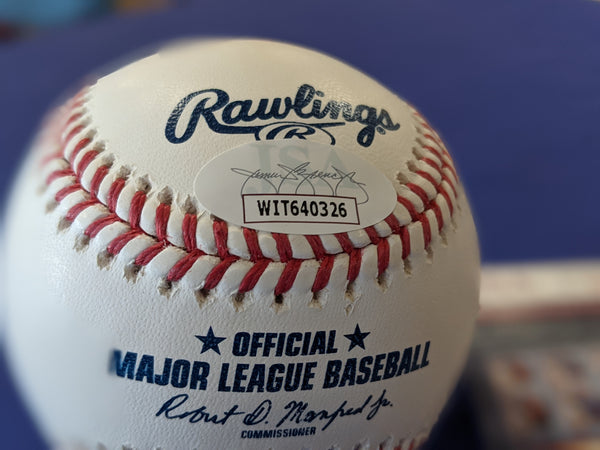 Kansas City Royals Scott Barlow Signed Autographed OMLB Baseball JSA