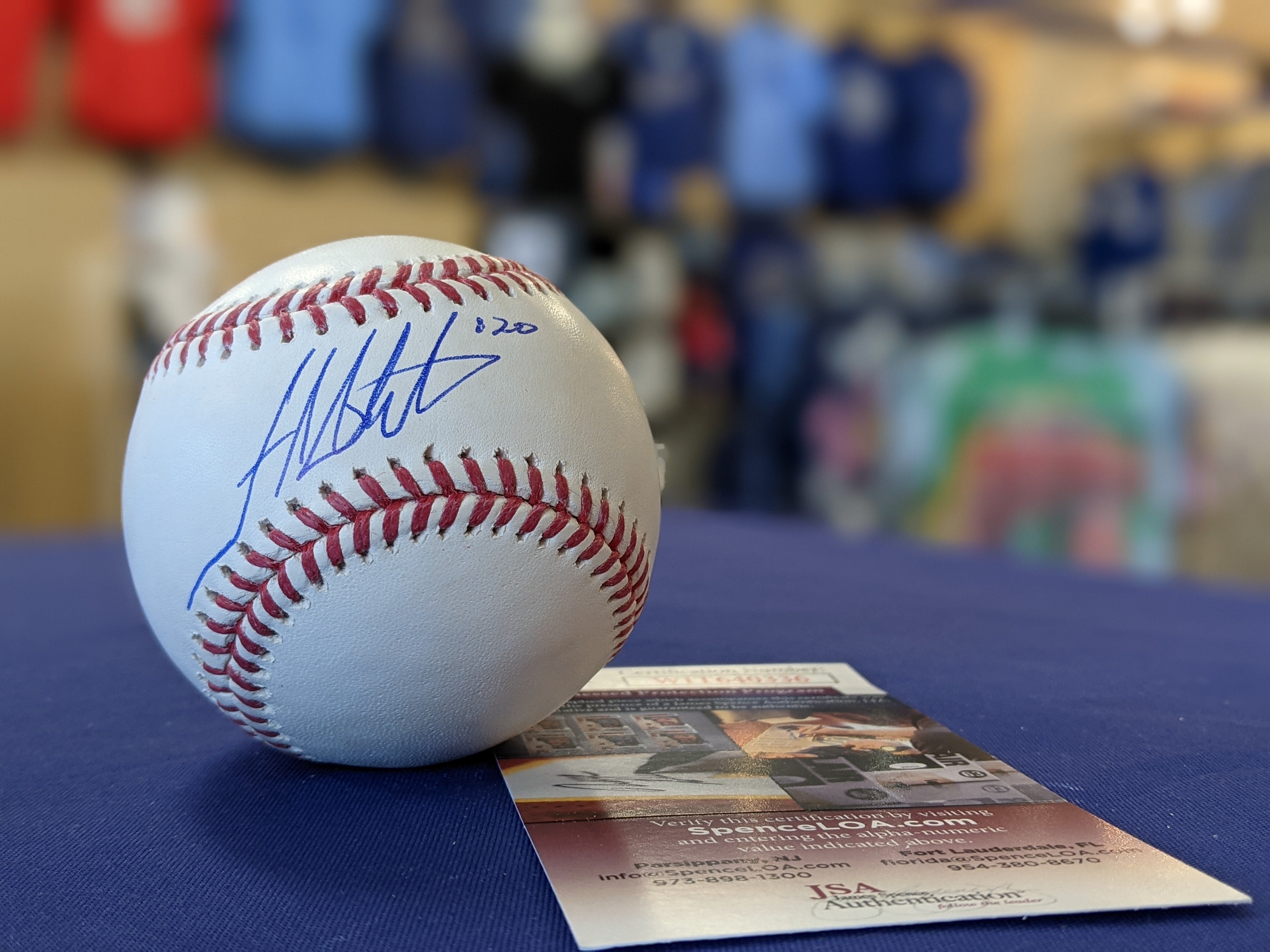 Kansas City Royals Frank White Signed Autographed OMLB Baseball